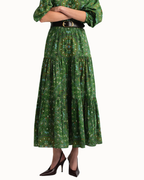 Melanie Skirt - Bandana Green