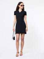 Crinkle Knit Dress