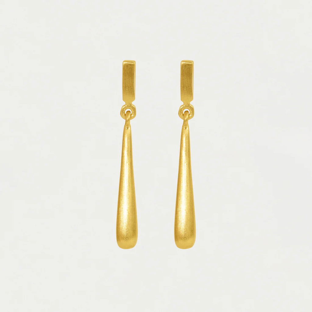 Mini Reign Earrings in Gold
