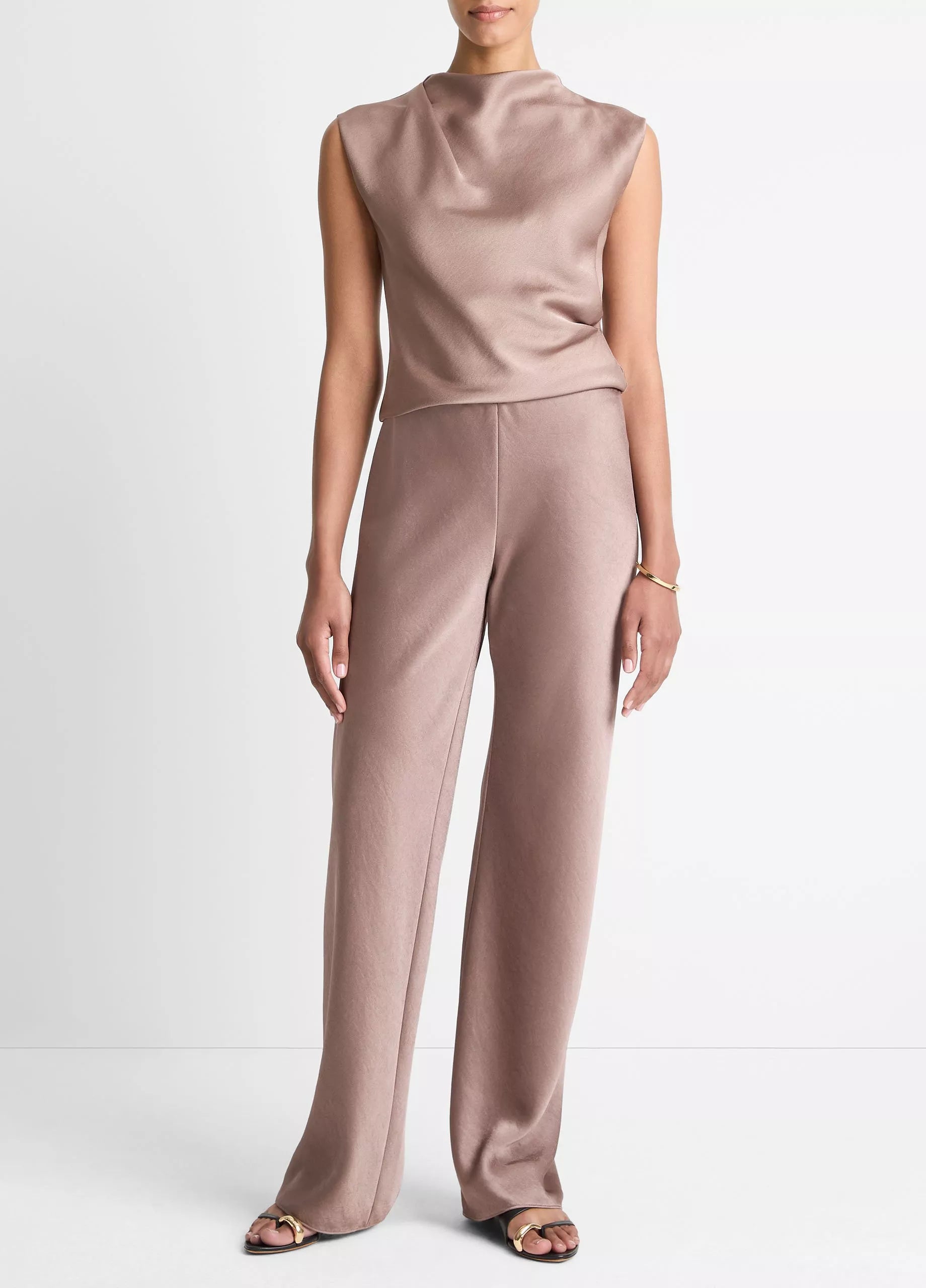 Satin Bias Pant