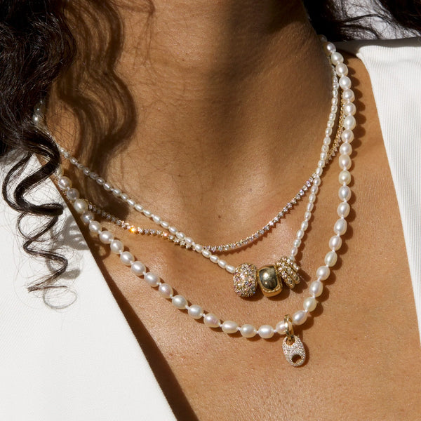 Adina Reyter Tiny Seed Pearl Necklace