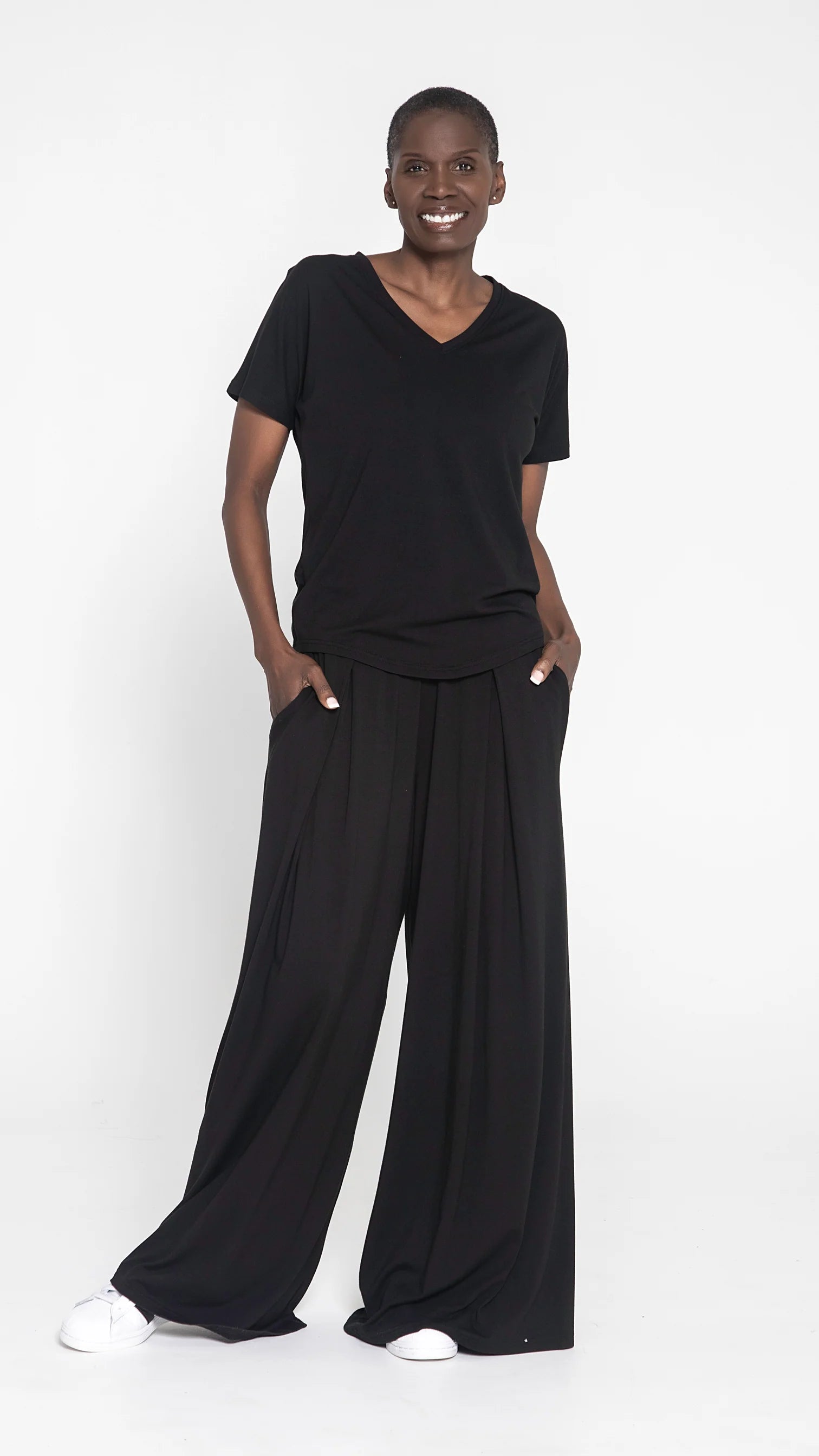 Pleated Maxi Pant