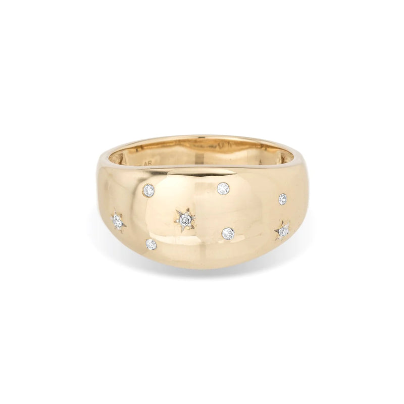 Adina Reyter Large Celestial Ring in Gold