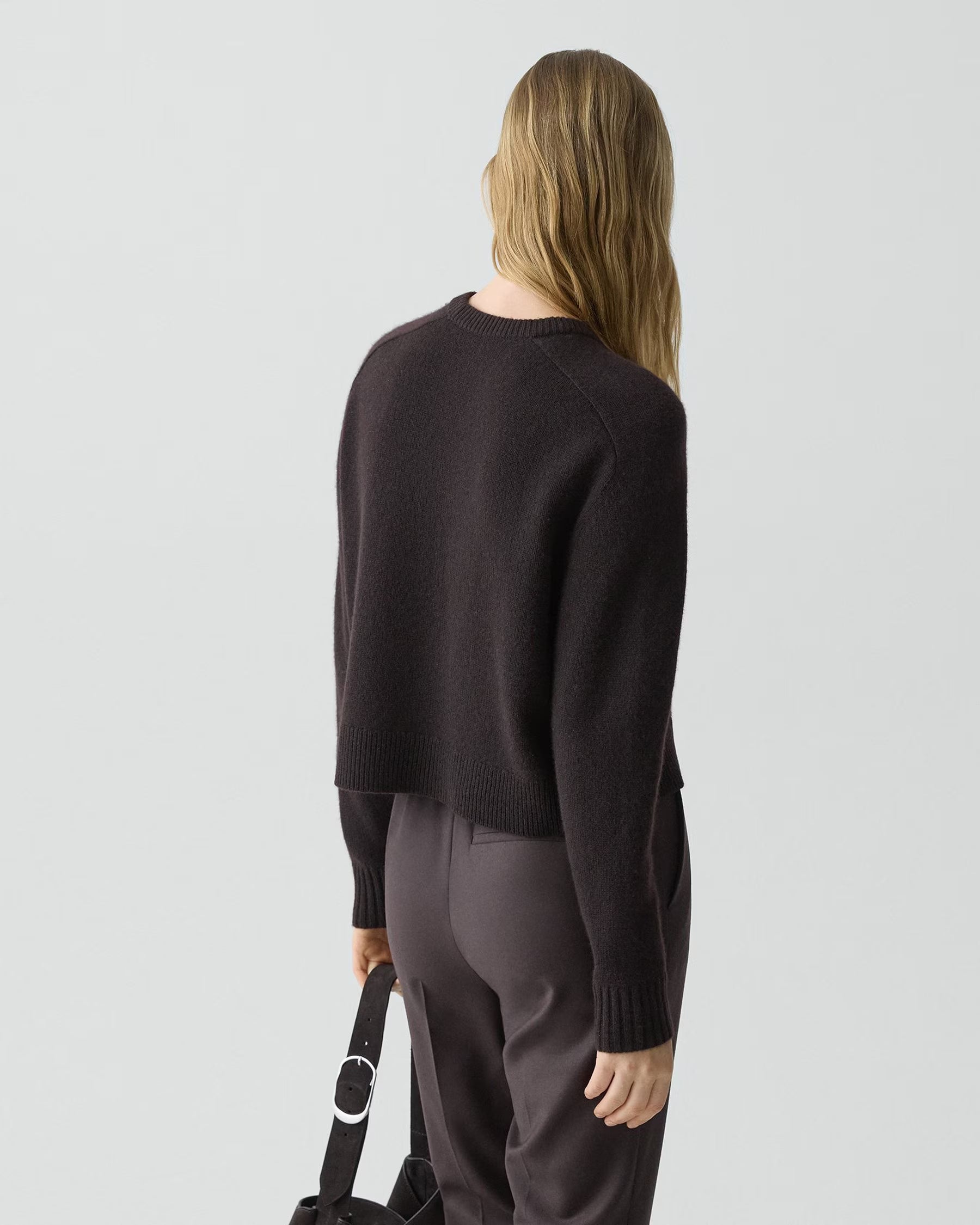Cropped Cashmere Sweater