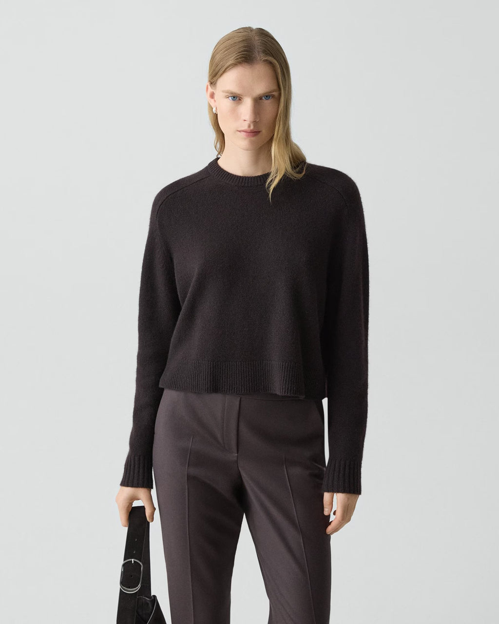 Cropped Cashmere Sweater