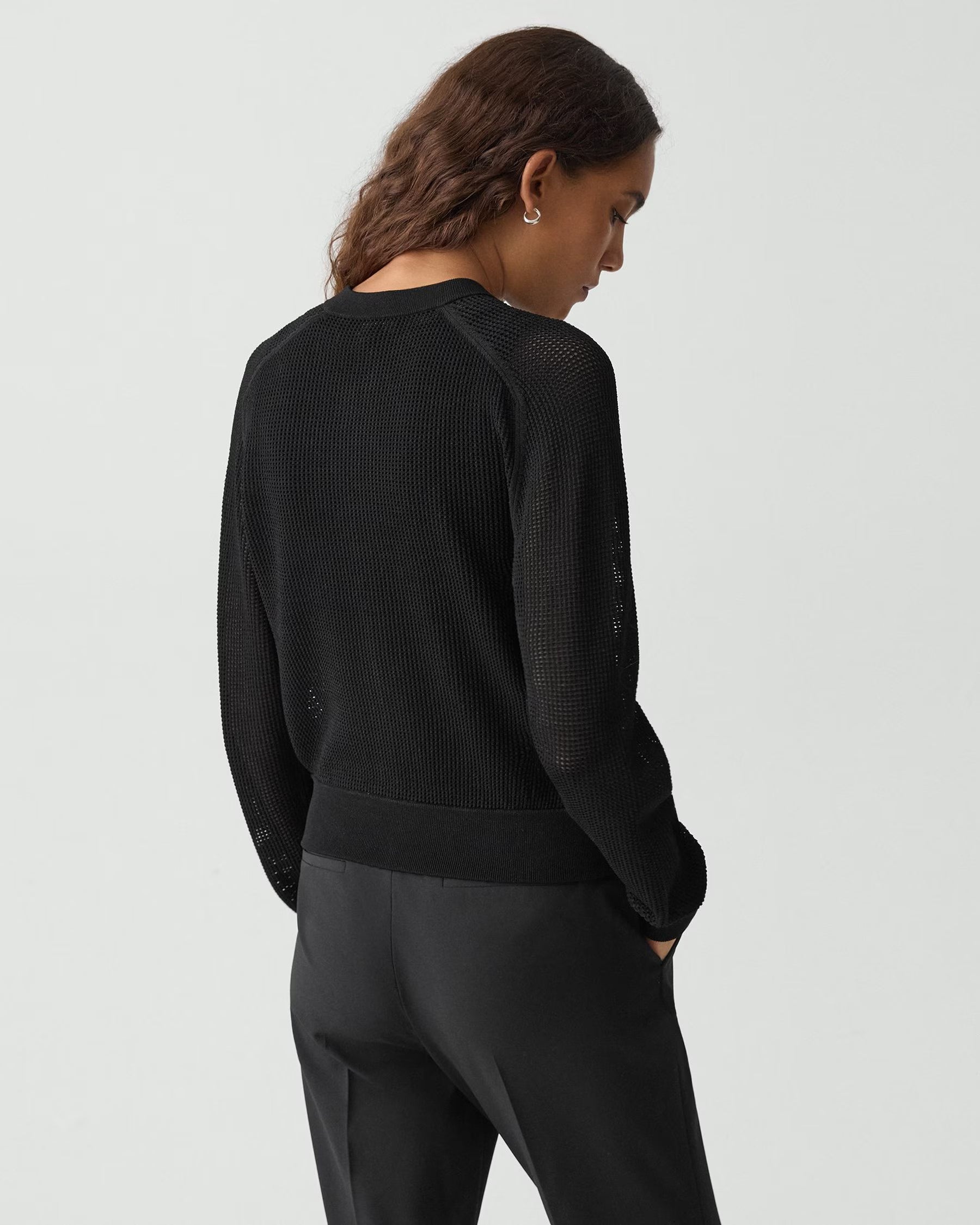 Pointelle Jacket