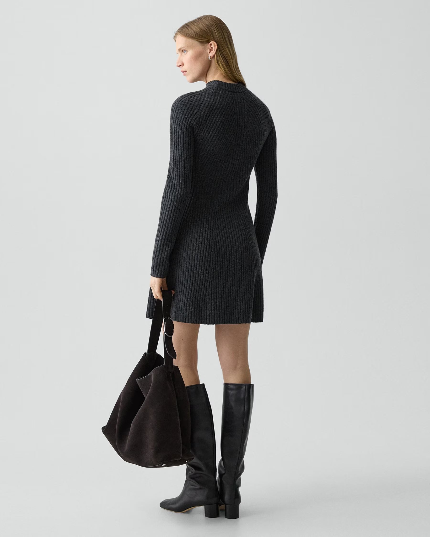Traveling Ribbed Dress