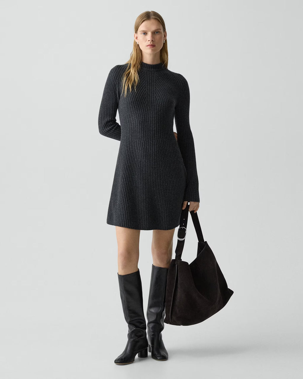 Traveling Ribbed Dress