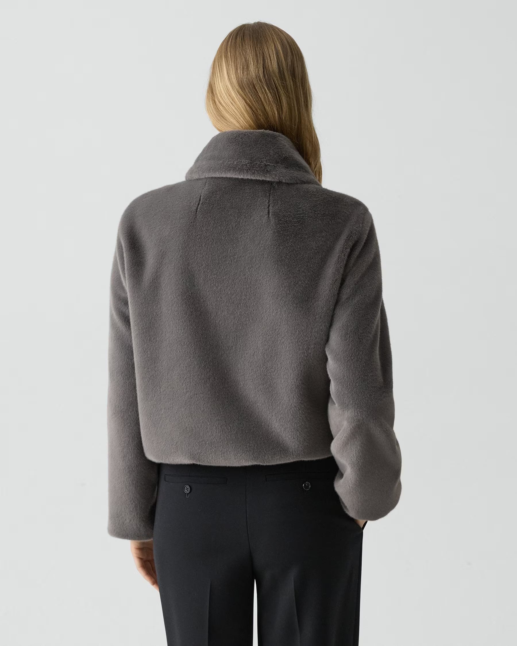 Faux Fur Deluxe Coat