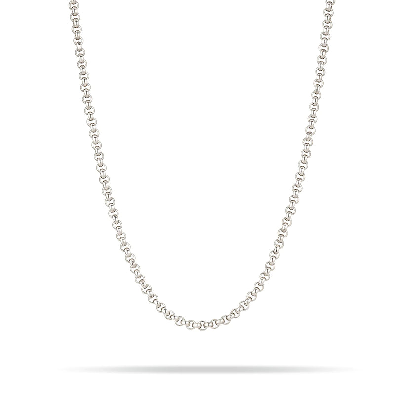 Adina Reyter 18" Rolo Chain in Silver