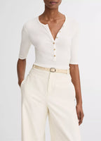 Ribbed Henley