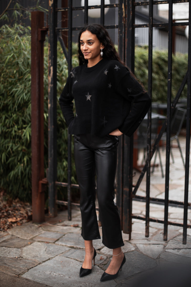 Pistola Faux Leather Lennon Pant
