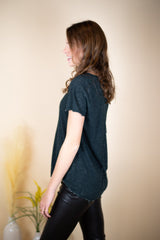 Project Social T Wearever Marled Tee in Moonlight