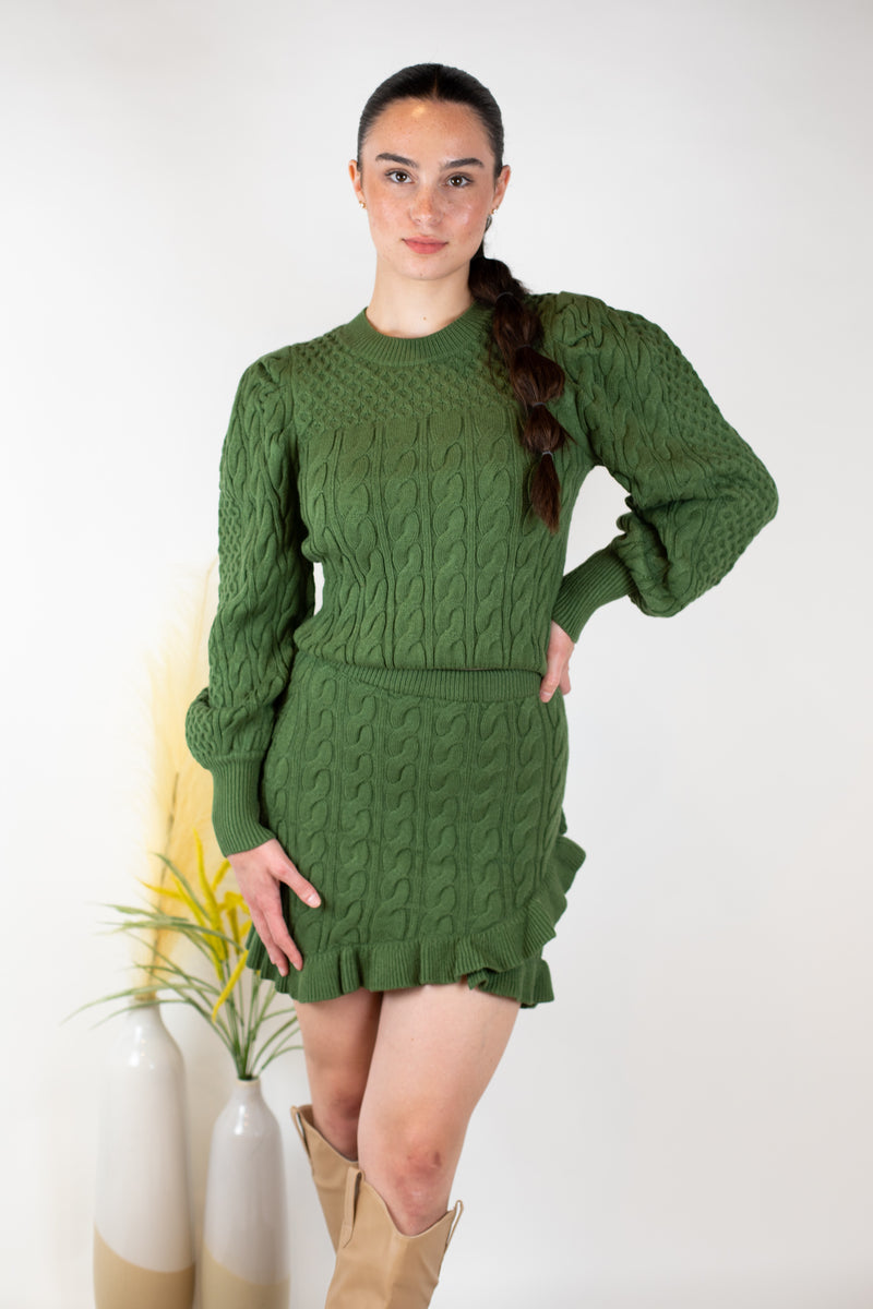 Allison Sloane Mini Skirt