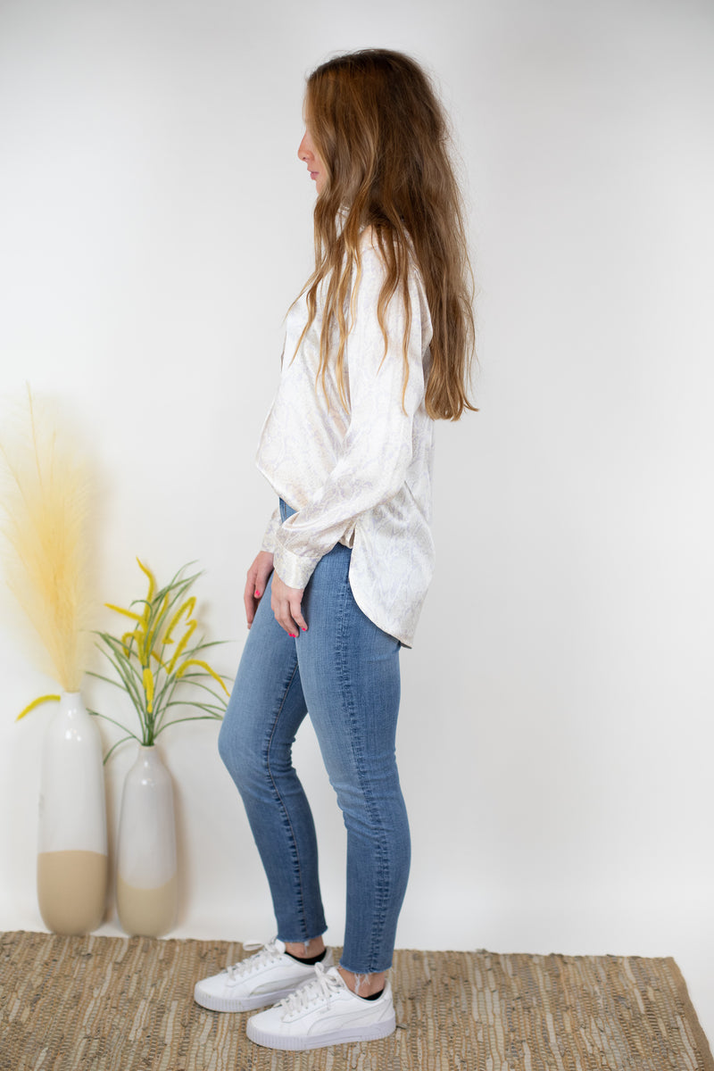 Black Orchid Carmen Ankle Fray Jeans
