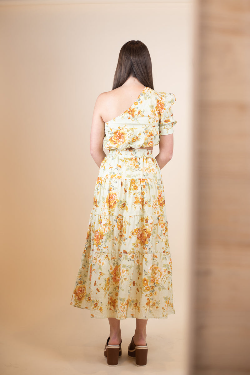 En Saison Vintage Floral Skirt