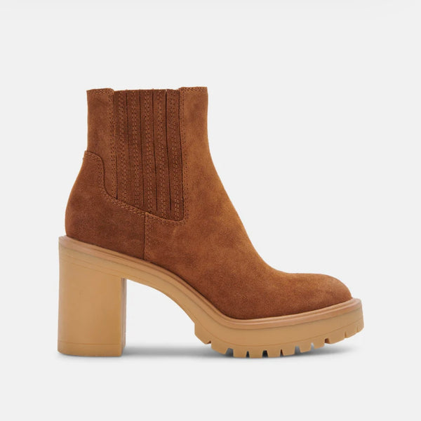 Dolce Vita H2o Caster Booties in Camel