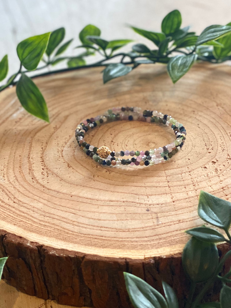 in2 Beaded Triple Wrap Bracelets