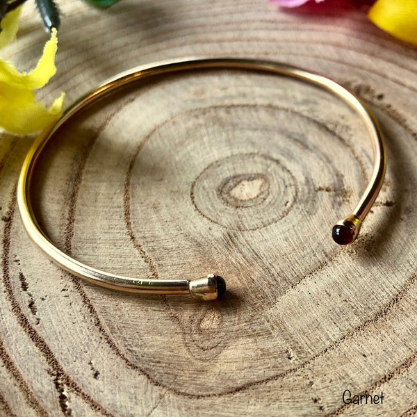 JoeLuc Garnet Cuff